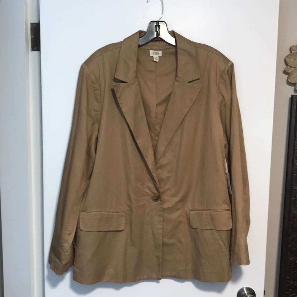 NEW a.n.a Womens Regular Fit Blazer-Plus‎ - Picture 3 of 8